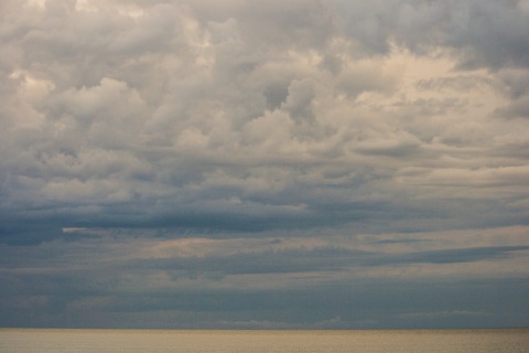 Clouds over Lake Superior